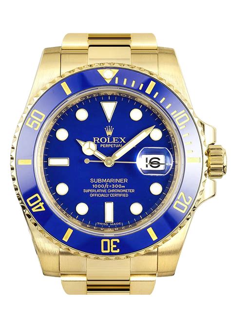 rolex submariner 40mm yellow gold|Rolex Submariner no date 40mm.